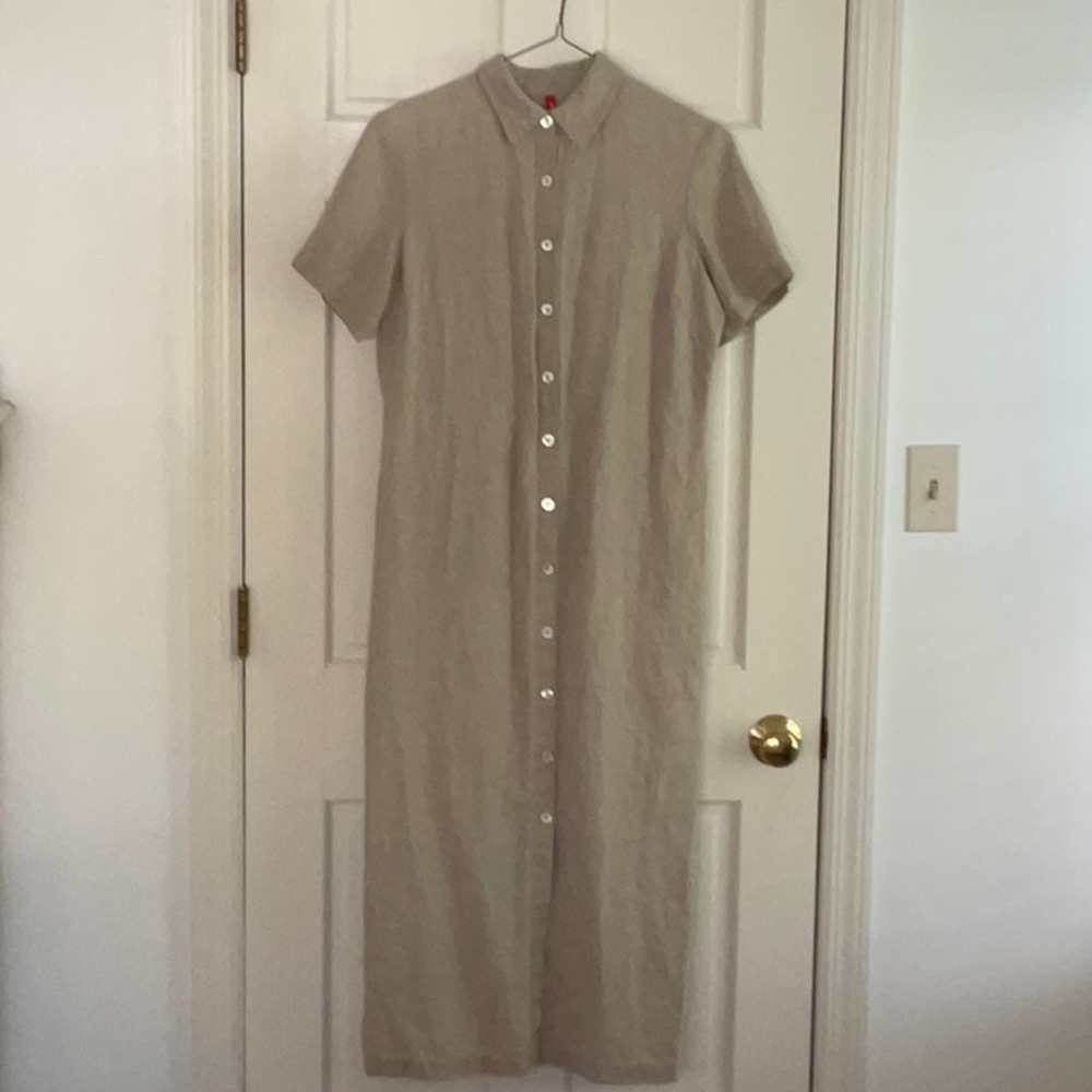 Hanna Andersson Linen Shirtwaist, size M/ L